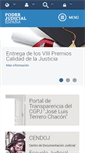 Mobile Screenshot of poderjudicial.es